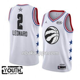 Toronto Raptors Kawhi Leonard 2 2019 Kaikki tähti Jordan Brand Valkoinen Pelipaidat Swingman - Lasten